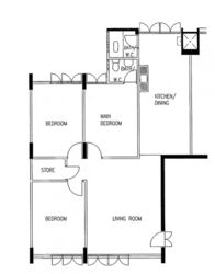 Blk 231 Kebun Baru Palm View (Ang Mo Kio), HDB 4 Rooms #618673411